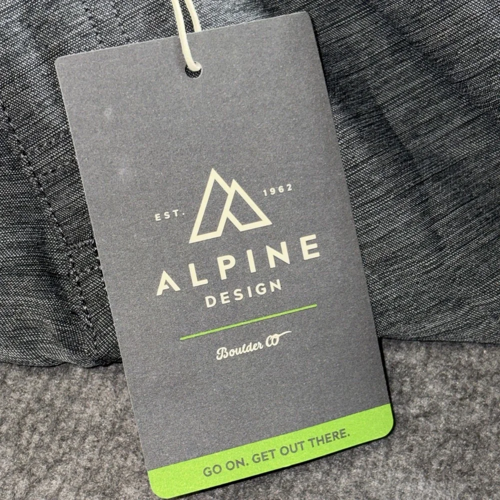 Alpine Design Men's‎ Size 30 Trail Head Tech Shorts Heather Black Nwt